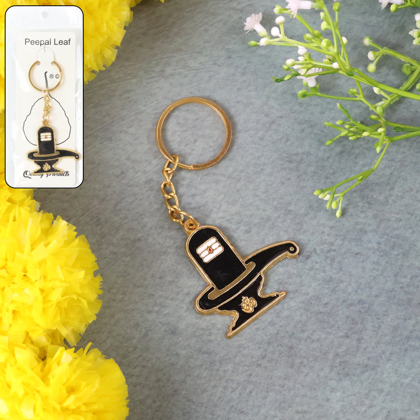 Spiritual Shivling Metal Keychain - 1 Piece - Happy Price - Image 7