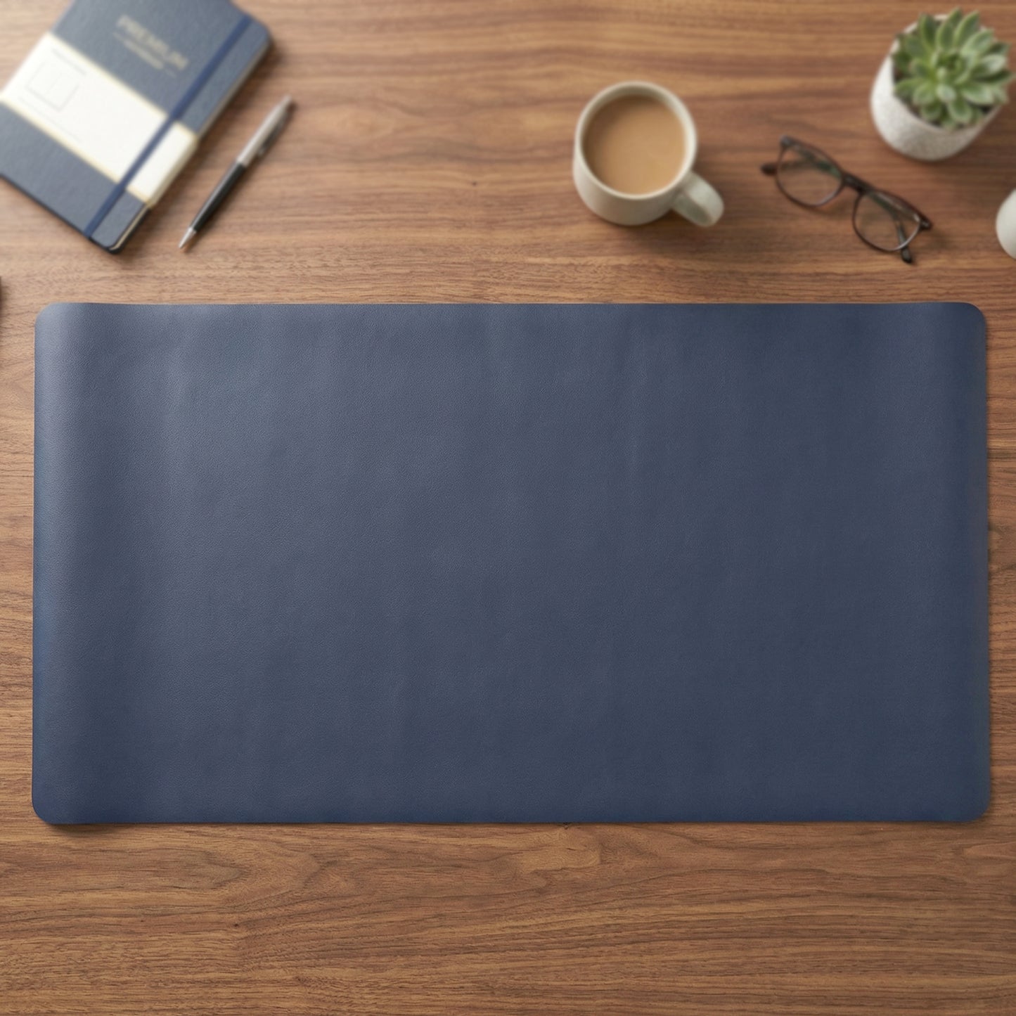 Large PU Leather Desk Mat - 90x45 Cm Extended Mouse Pad for Office & Gaming (1 Pc) - Great Price - Image 3