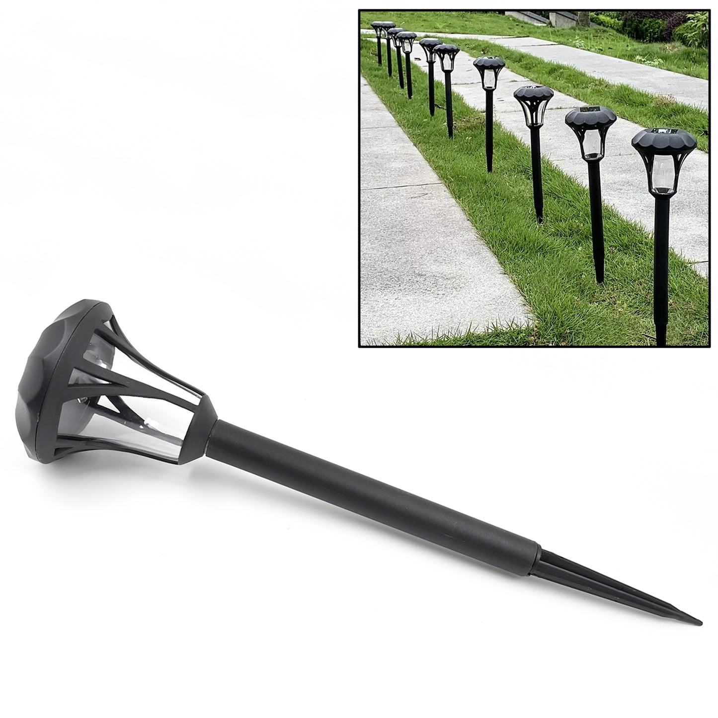 Solar Garden Led Light (Pack Of 1 Pc) - Happy Price - Image 2
