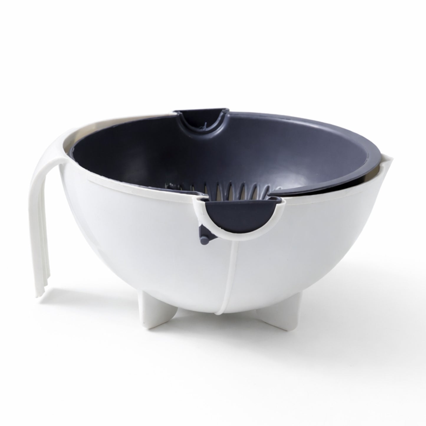2-in-1 Vegetable Washing Bowl with Strainer - 1 Pc - Great Price - Image 4
