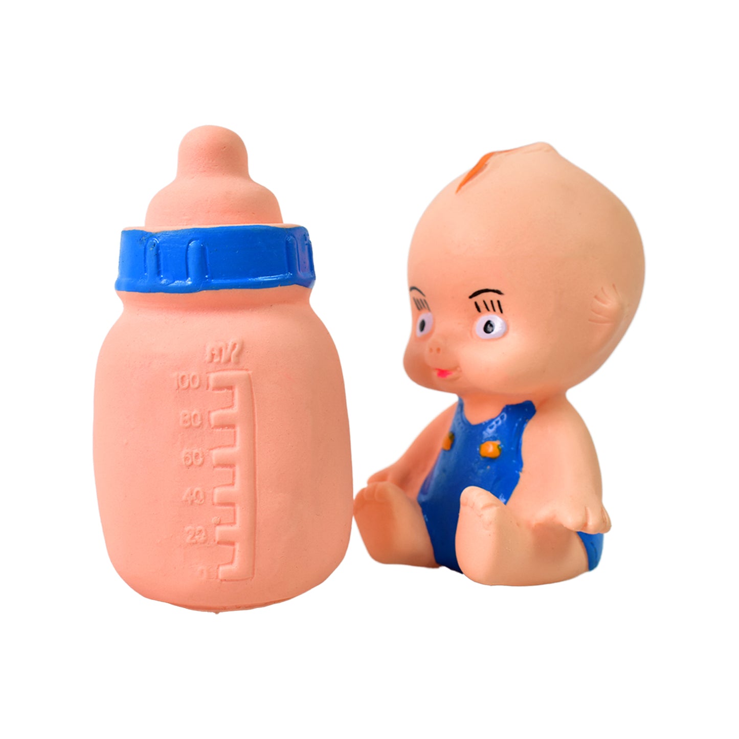 Baby And Bottle Squeeze Chu Chu Fun Toy (2 Pcs) - Happy Price - Image 5