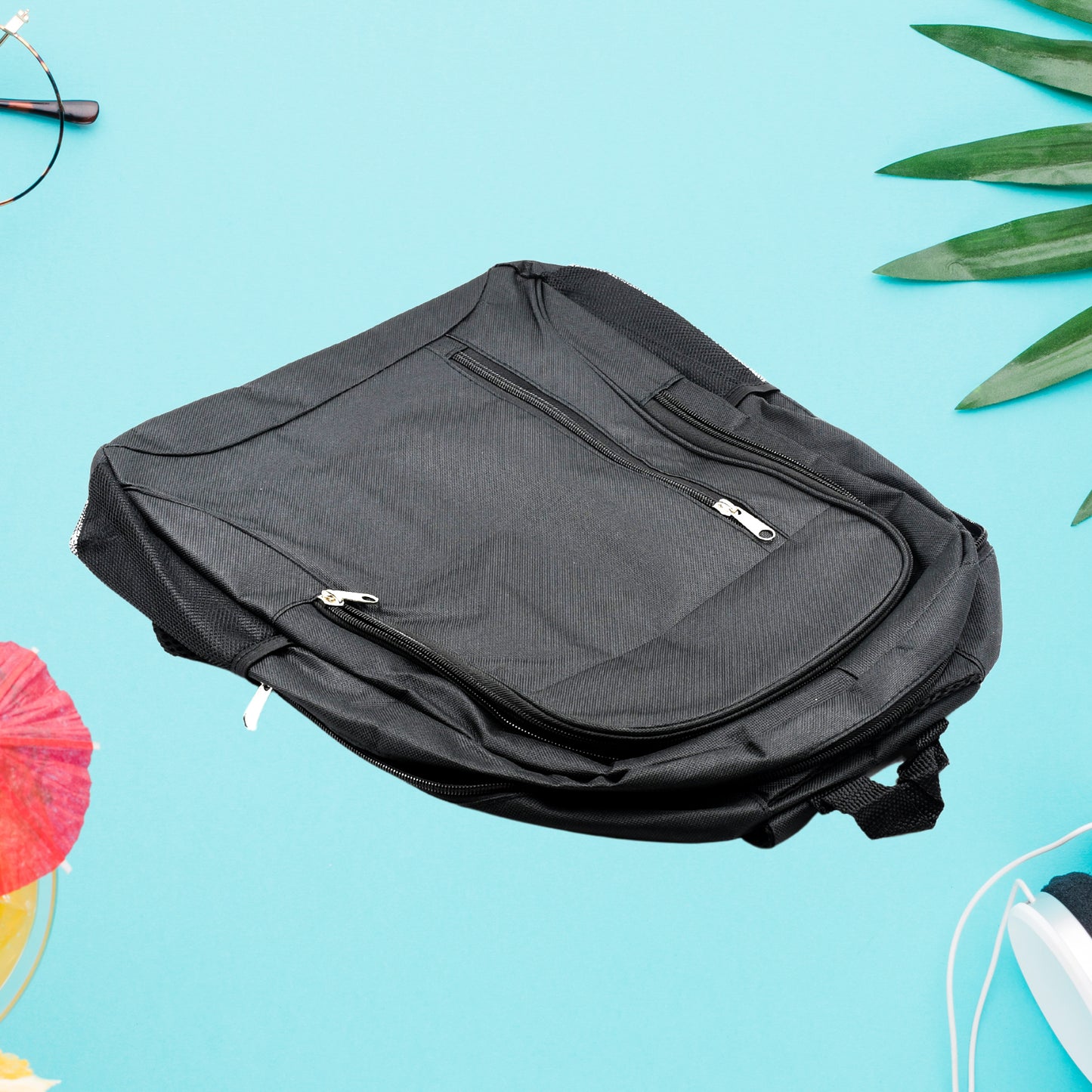 Laptop Backpack Polyester Laptop Backpack Slim Durable Laptop Backpack Water Resistant College Bag Computer Bag Gifts For Men Women - Happy Price - Image 4