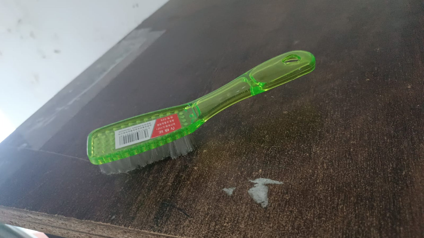 Plastic Handle Shoes Clothes Scrubbing Brush (1 Pc Mix Color 19 Cm) - Happy Price - Image 7