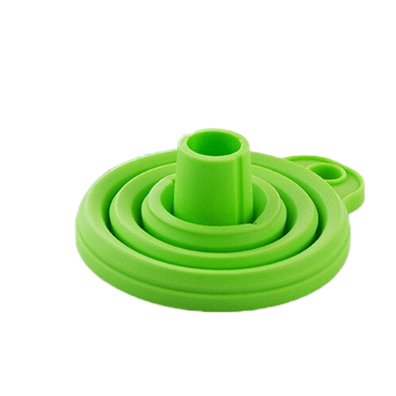 Collapsible Silicone Funnel for Kitchen - Oil, Sauce, Liquid Transfer - Happy Price - Image 1
