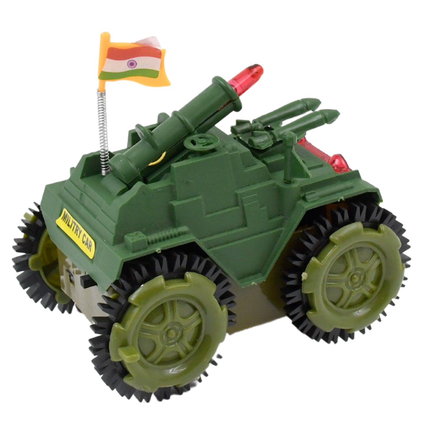 Children's Tumbling Tank Toy Car with Lights and Sound - Happy Price - Image 5