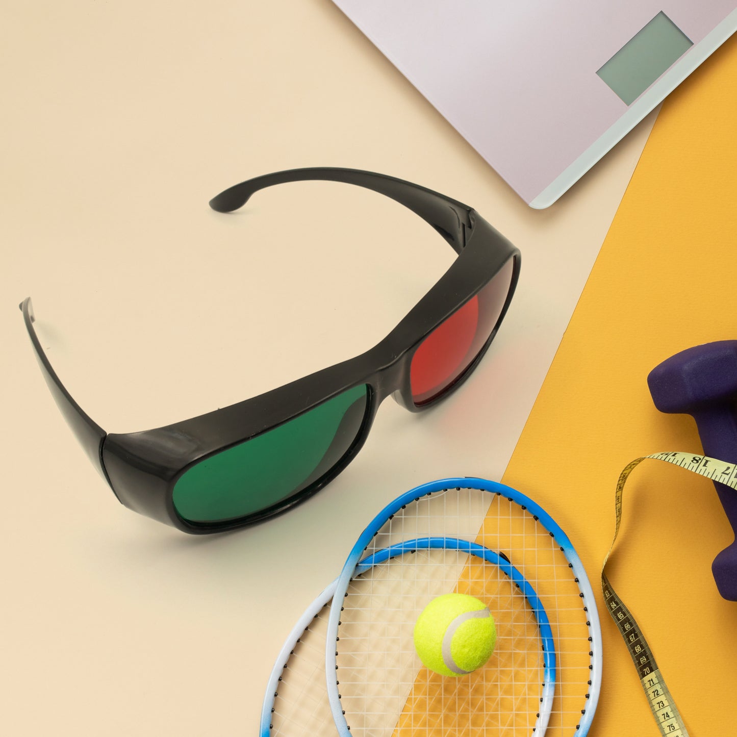 Uv Protected Round Sunglasses 3d Classic Sunglasses For Men Women Lightweight Both Outdoor And Indoor Use (1 Pc ) - Happy Price - Image 3