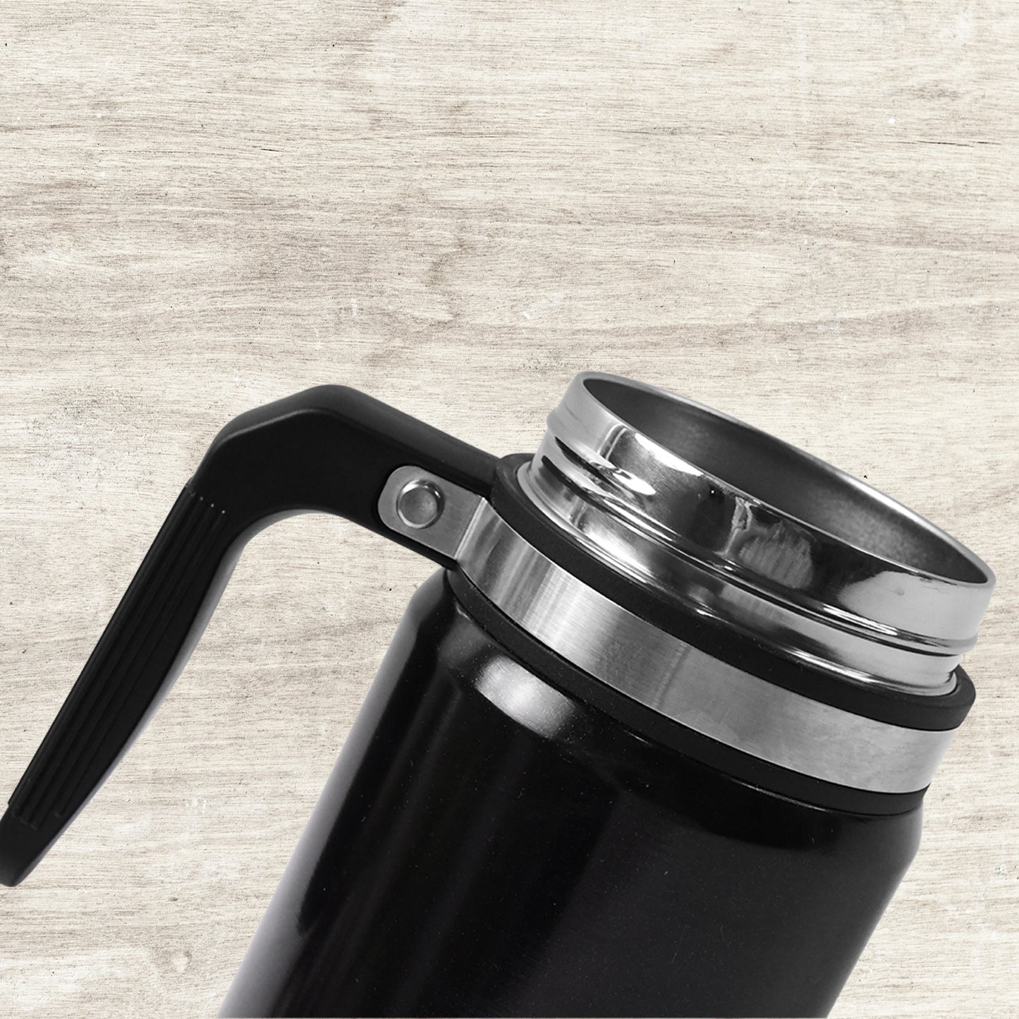 Stainless Steel Vacuum Cofee Cup With Non Slip Scalding (600ml Approx) - Happy Price - Image 5