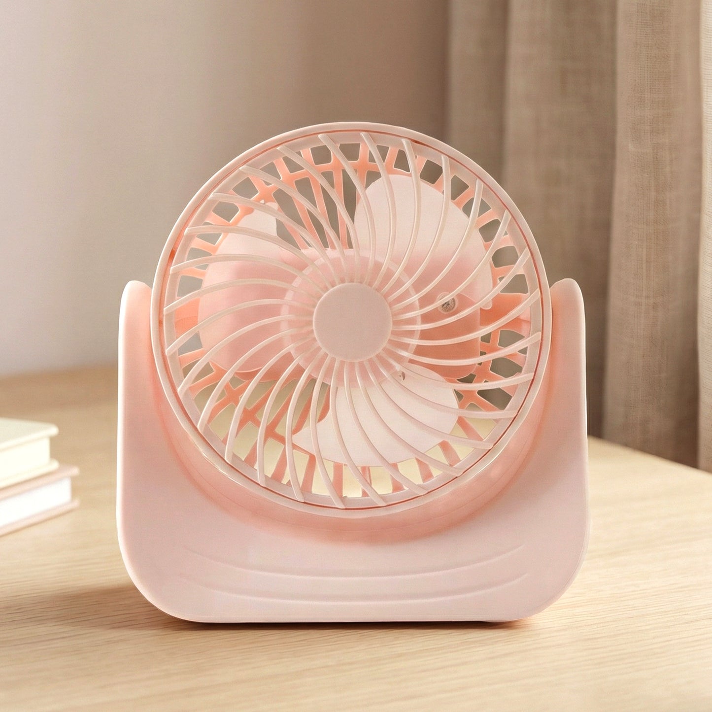 Silent Desktop Mini Fan with Adjustable Head - 1 Pc - Happy Price - Image 5