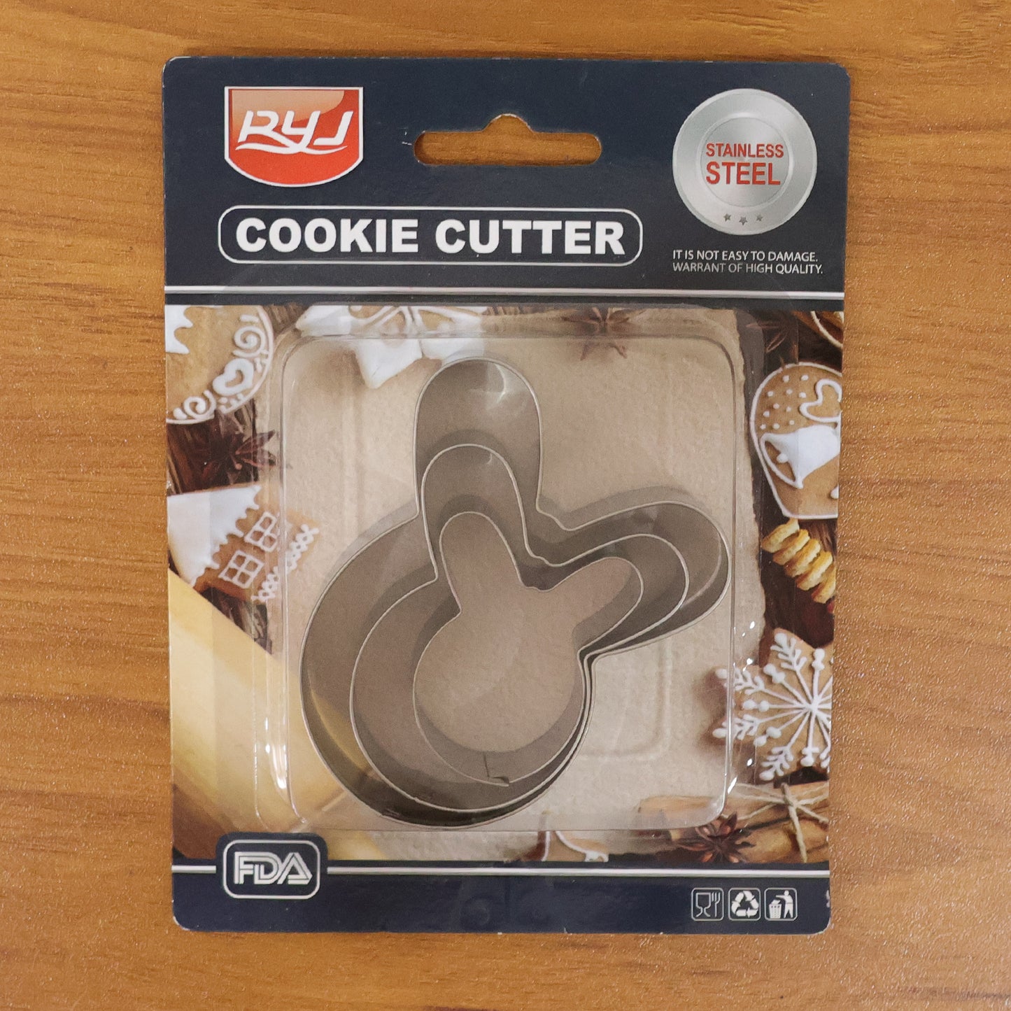 Stainless Steel House Shape Cookie Cutters - 3 Pc Mix Design Set - Happy Price - Image 7