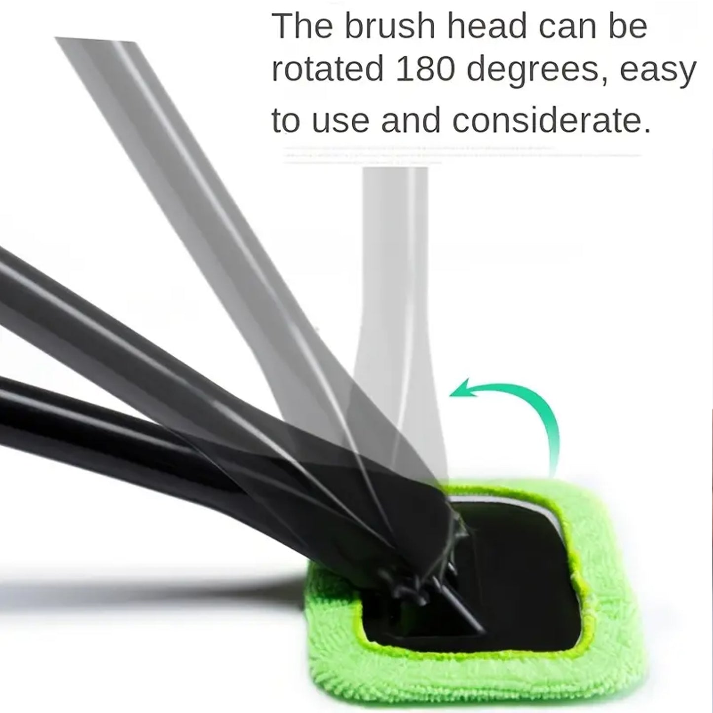 Windshield Clean Car Glass Cleaner Wiper With 1 Extra Microfiber Cloth (1 Pc 38 Cm Long) - Happy Price - Image 3