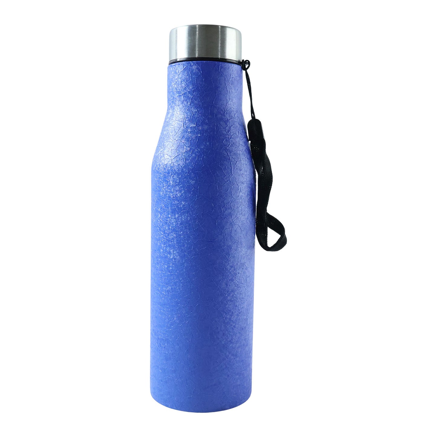 Classic Blue Stainless Steel Water Bottle - 1000 ML, 1 Pc - Happy Price - Image 4