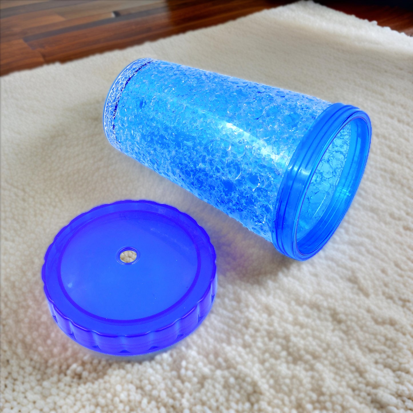 Plastic Reusable Sipper Tumbler With Lid And Straw (1 Pc 500 Ml Mix Color 1 Pc) - Happy Price - Image 5