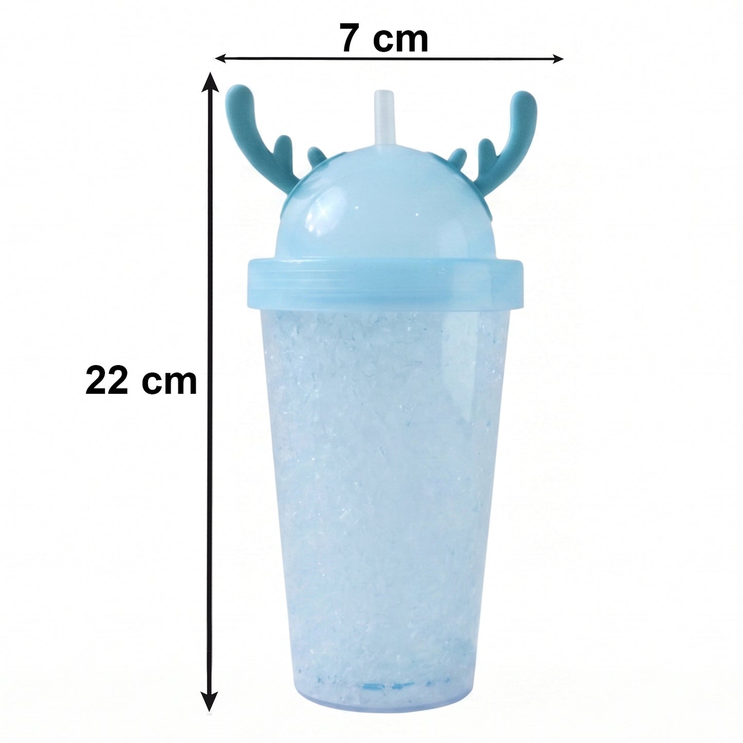 500ml Jelly Tumbler with Straw and Lid - 1 Pc Reusable Drink Cup - Great Price - Image 5