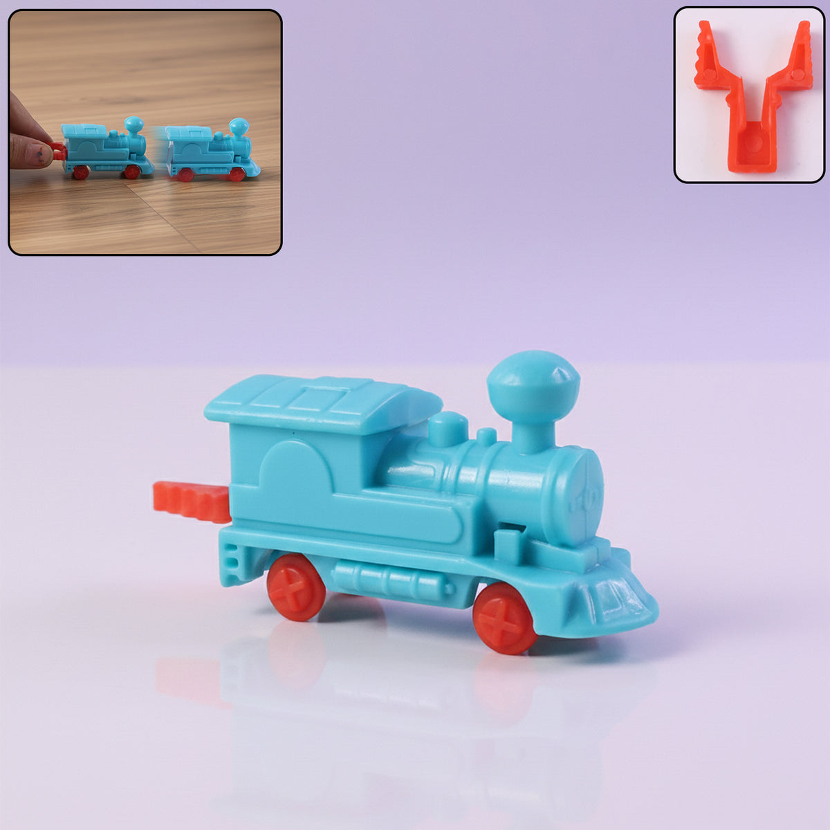 1 Pc Friction Powered Pull-Back Train Toy for Toddlers - Happy Price - Image 6