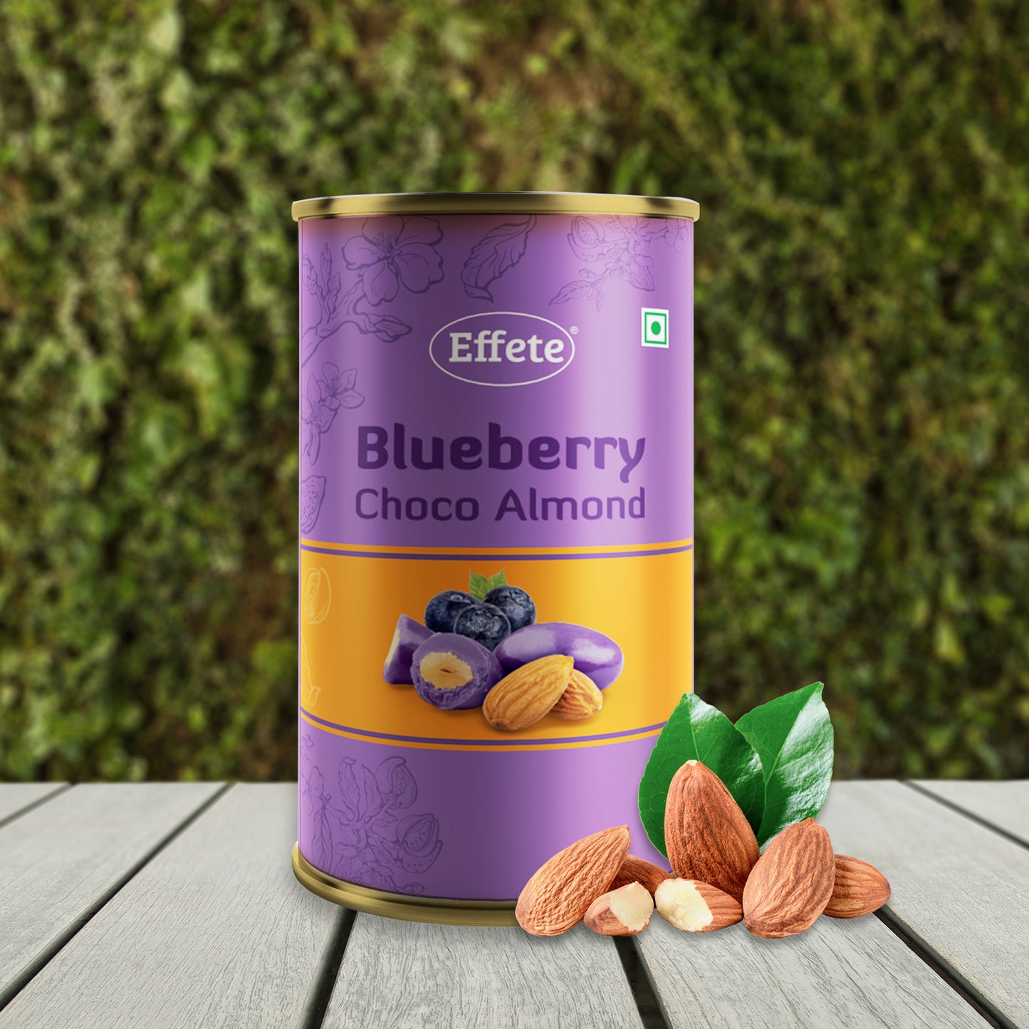 Blue Berry Choco Almond Chocolate (96 Gm) - Happy Price - Image 3