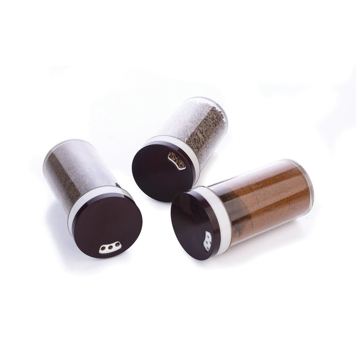 Ganesh Multipurpose Revolving Spice Rack With 16 Pcs Dispenser Each 100 Ml Plastic Spice Abs Material 1 Piece Spice Set 1 Piece Spice Set (Plastic) - Happy Price - Image 5