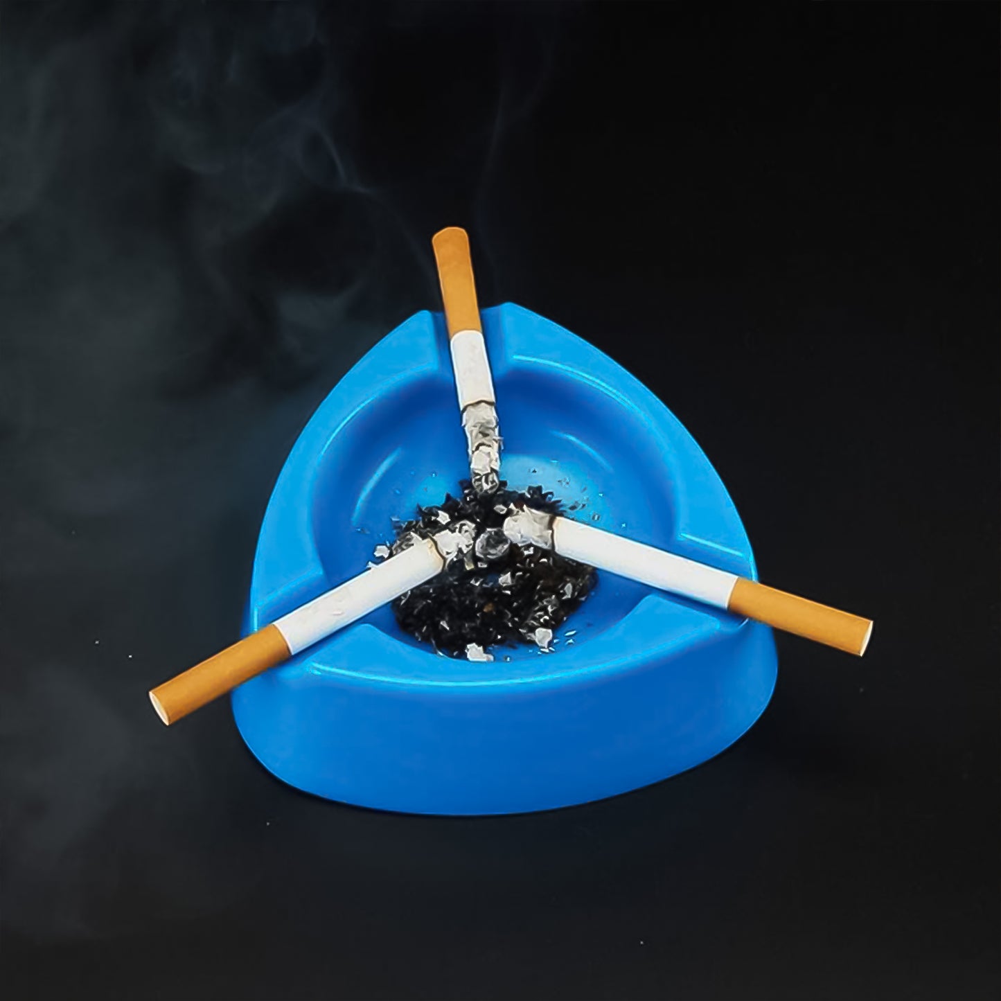 Heavy Duty Plastic Ashtray (Mix Color 1 Pc) - Happy Price - Image 5