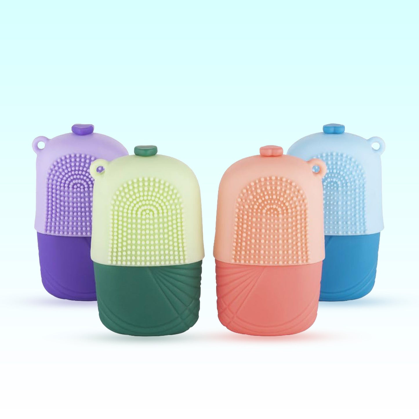 Ice Roller Scrubber For Face Face Massager Reusable Silicone Facial Ice Roller For Glowing Tighten Skin (1 Pc) - Happy Price - Image 4