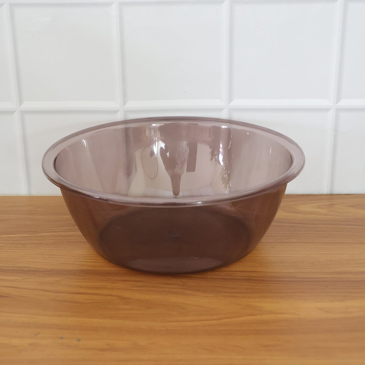 Clear Round Kitchen Bowl for Mixing & Serving - 25 cm, 1 Piece - Happy Price - Image 6
