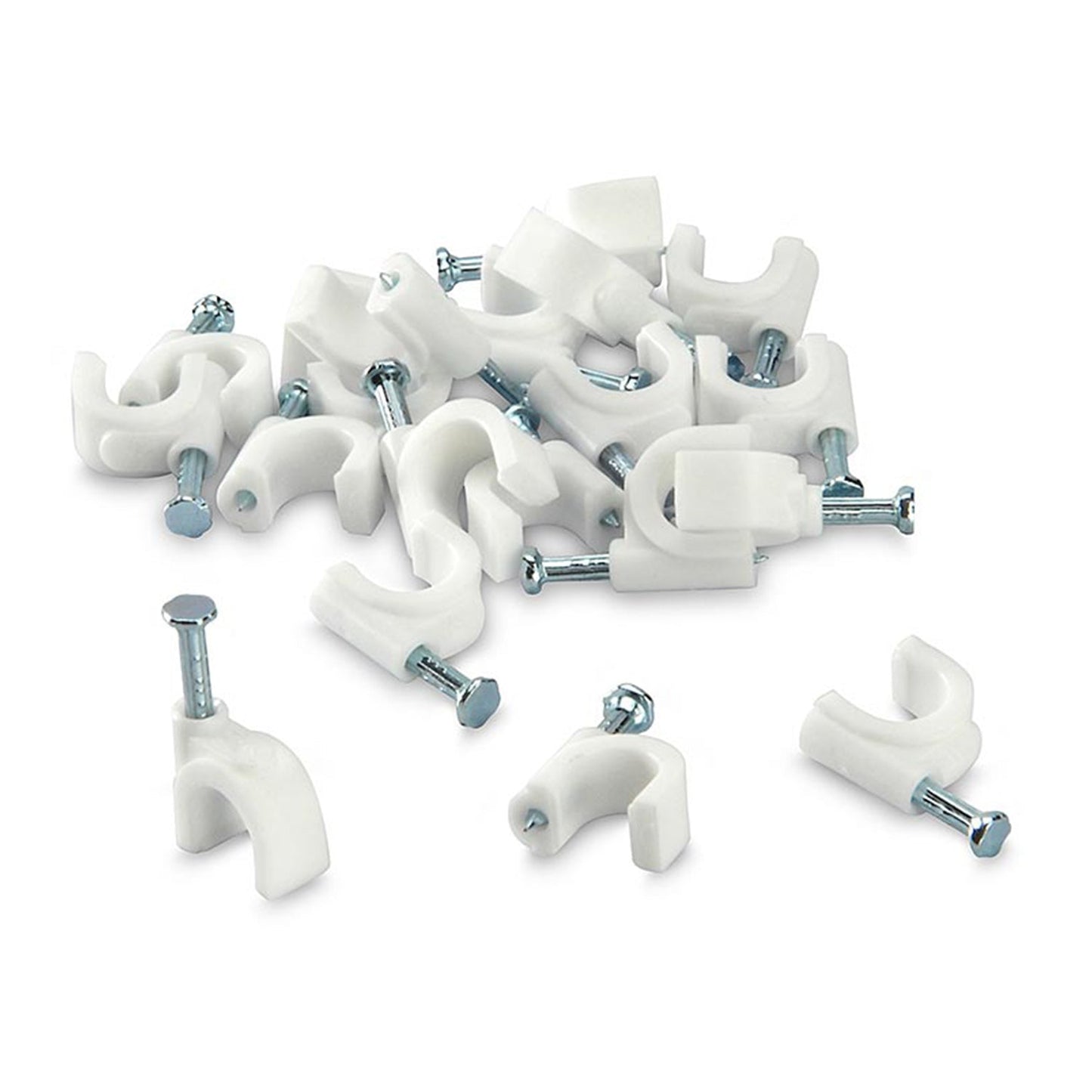 100 Pc 6 Mm Cable Clip Used In All Kinds Of Wires To Make Them Stuck And Holded In Walls Etc. - Happy Price - Image 7