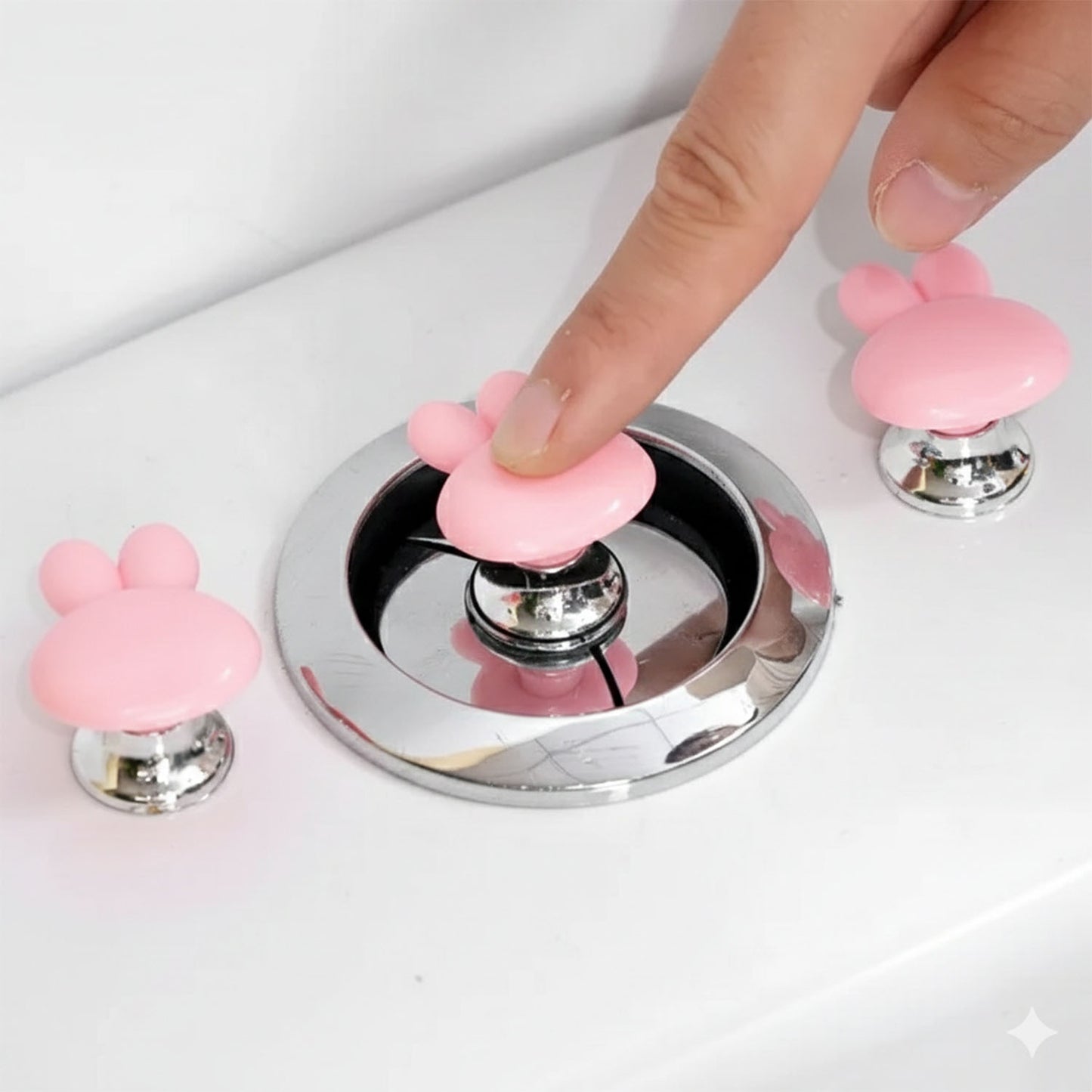 Cute Bunny Ear Cabinet Knob Handle - 1 Pc - Happy Price - Image 3