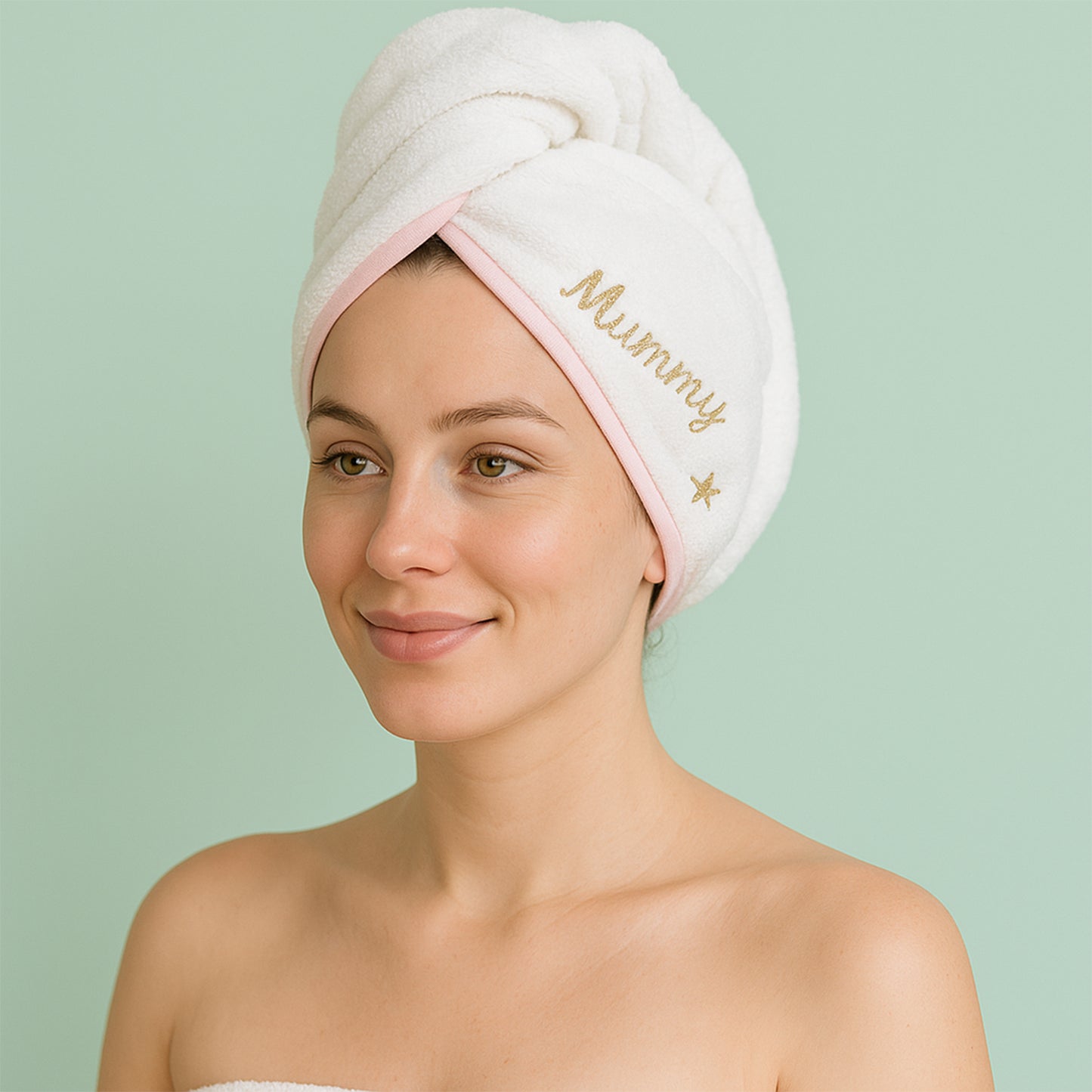 Luxury Microfiber Hair-drying Towel Wrap (1 Pc) - Happy Price - Image 7