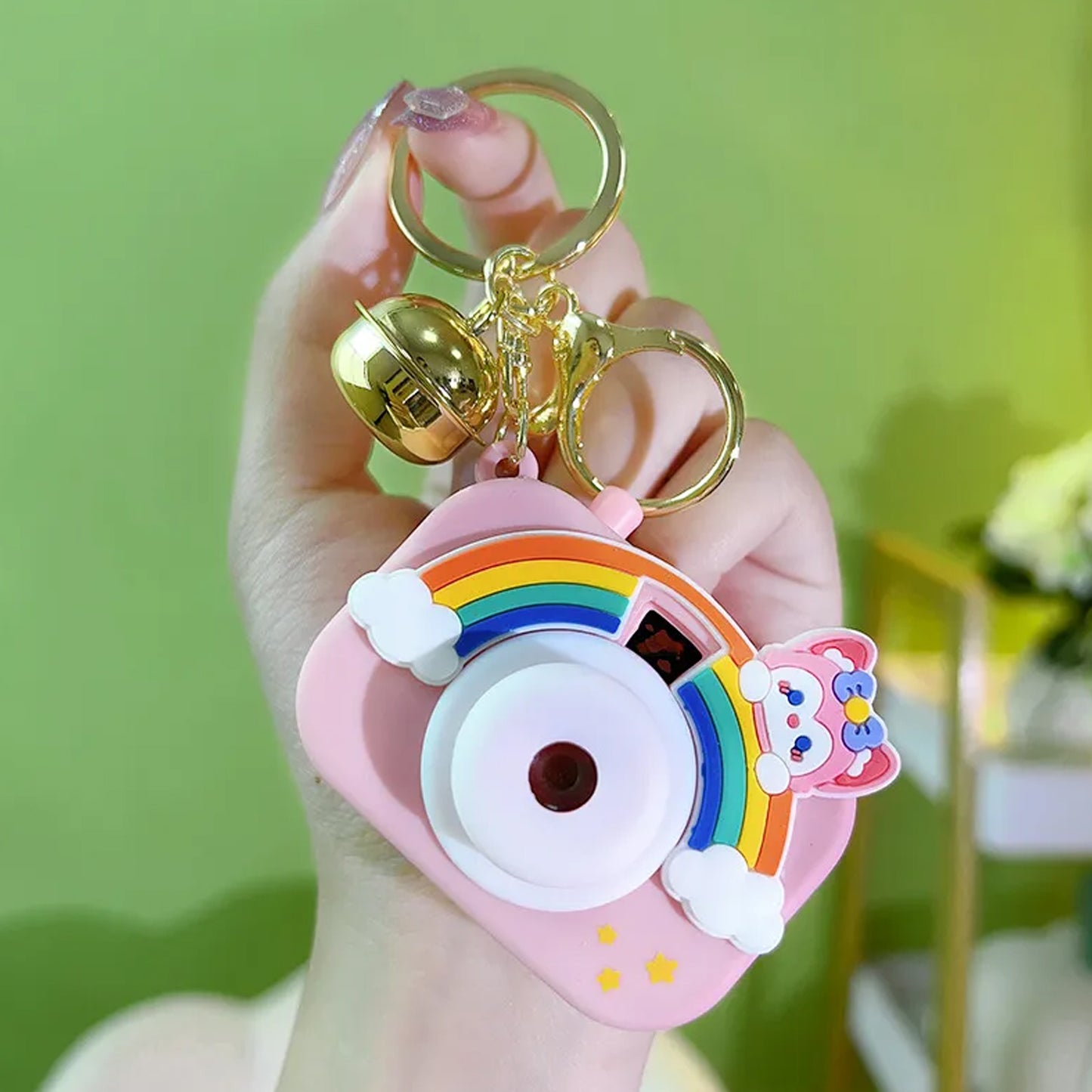 Projective Camera Keychain (1 Pc Mix Design) - Happy Price - Image 6