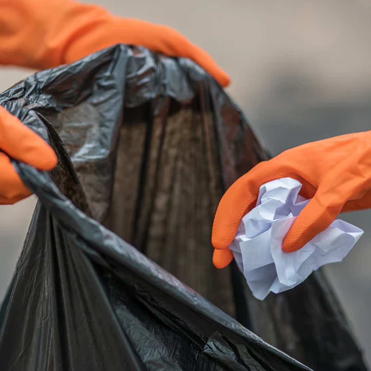 Disposable Eco-friendly Garbage Trash Bag (8 Pcs Set) - Happy Price - Image 3