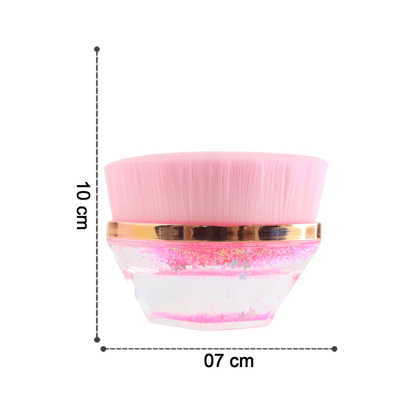 Glitter Cosmetic Brush With Starry Gel Base (1 Pc) - Happy Price - Image 5