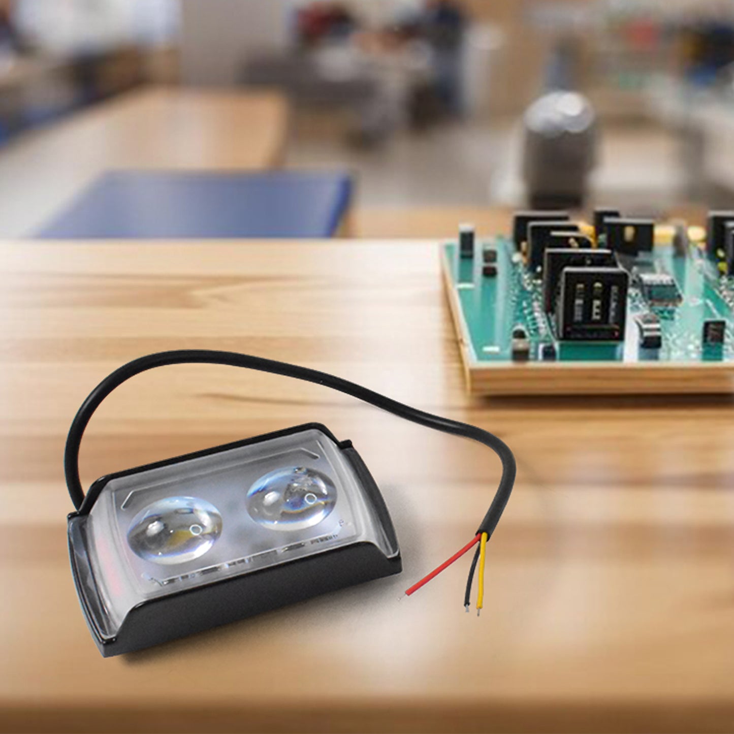 6 Mode Led Spotlight Universal Ultra Mini Double Lens Fog Light (1 Pc) - Happy Price - Image 2