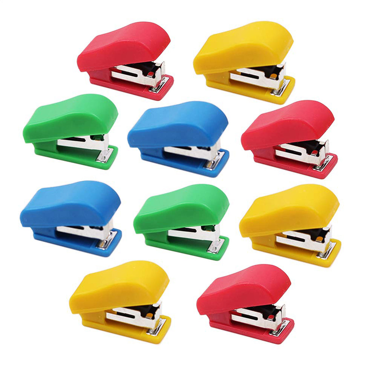 20 Pcs Mini Stapler Set with No.10 Staples - Assorted Colors - Happy Price - Image 7
