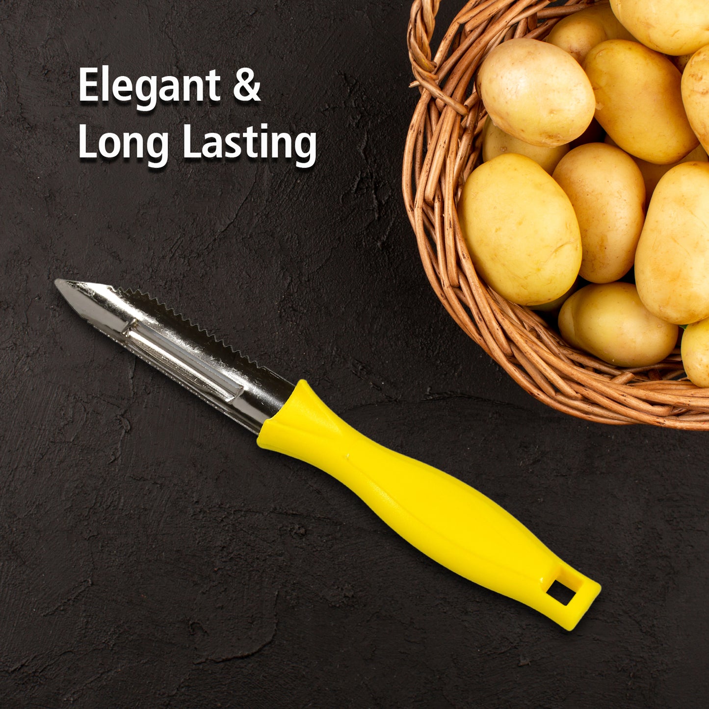 Ganesh Stainless Steel Classic Peeler - Happy Price - Image 5