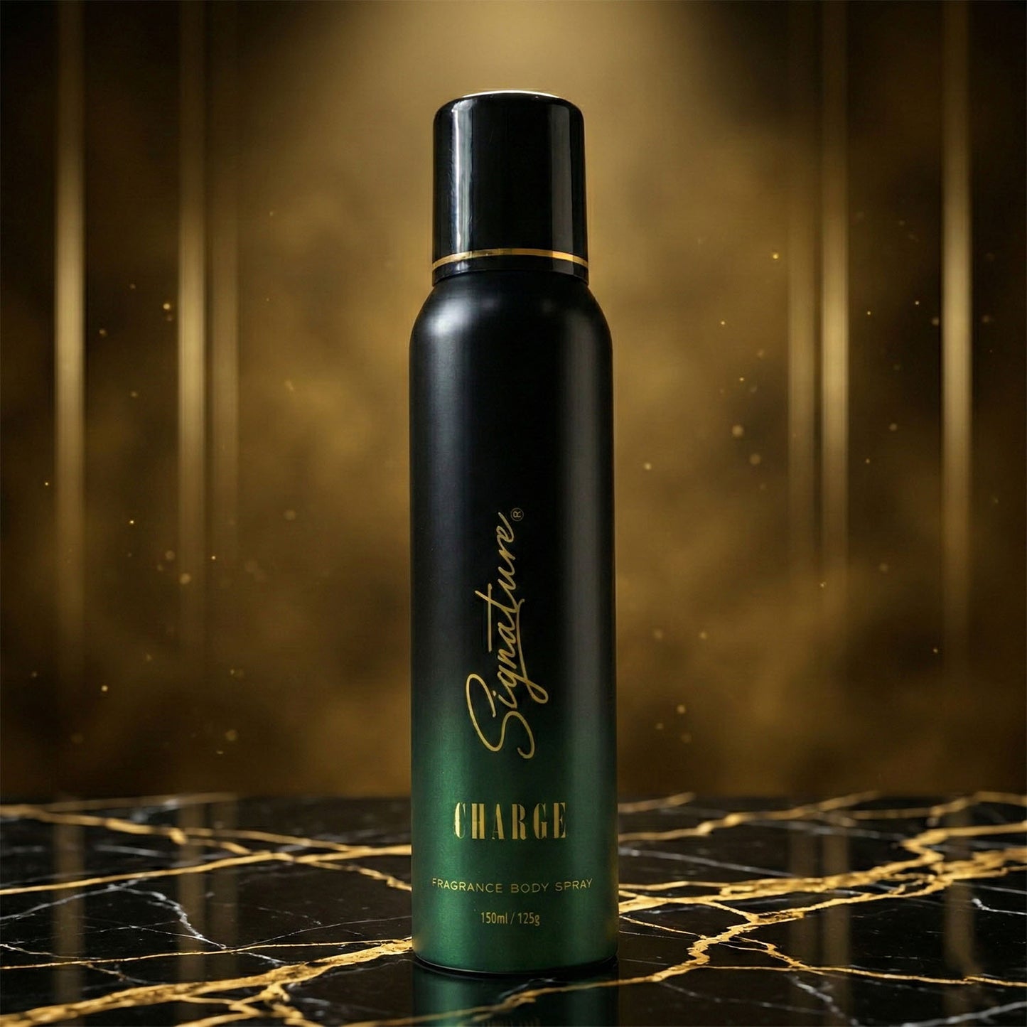 Signature Charge Premium Body Spray for Men, 150 ML - Long Lasting Fresh Fragrance - Great Price - Image 2