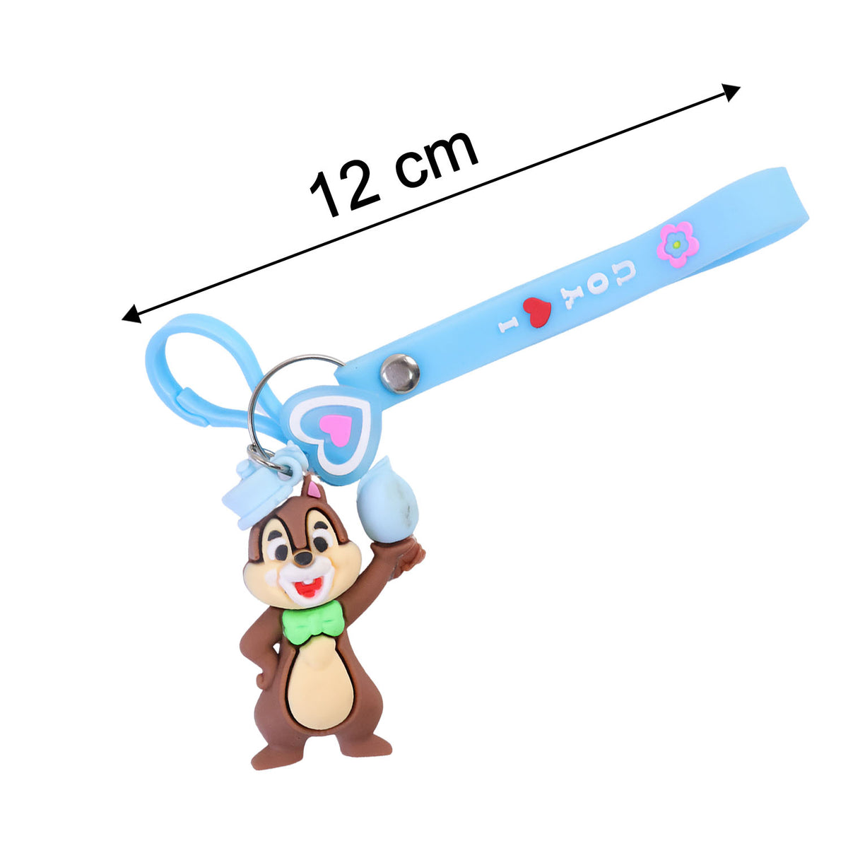 Cute Squirrel Character Keychain with Decorative Strap - 1 Pc - Happy Price - Image 5