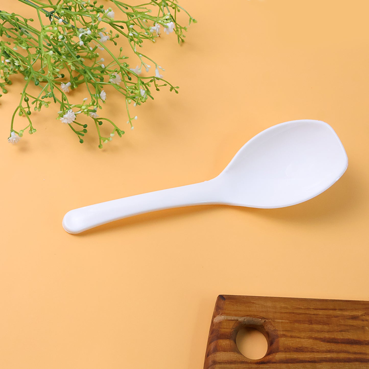 Non-Stick Rice Serving Spoon (1 Pc) - Heat Resistant, Ergonomic Handle - Happy Price - Image 6