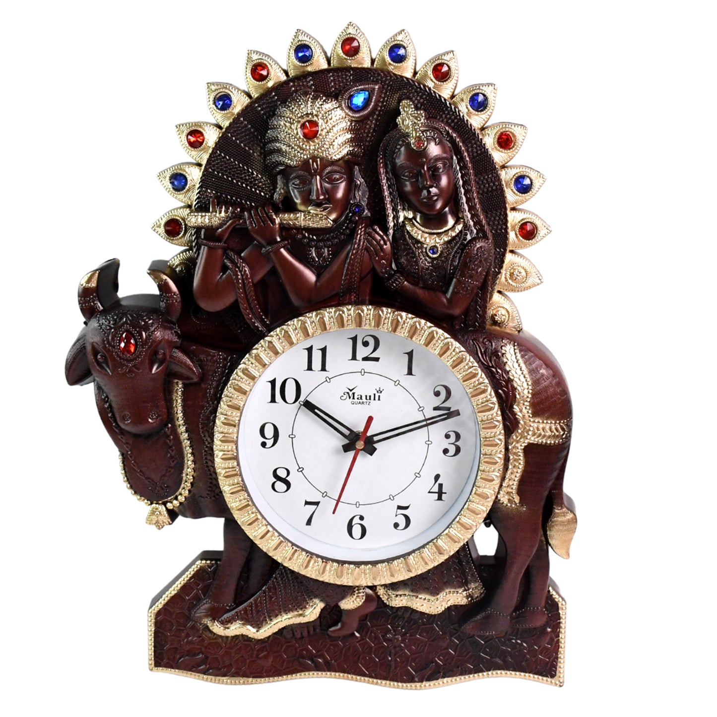 Stylish Radha Krishna Analog Wall Clock for Home & Office - Happy Price - Image 5