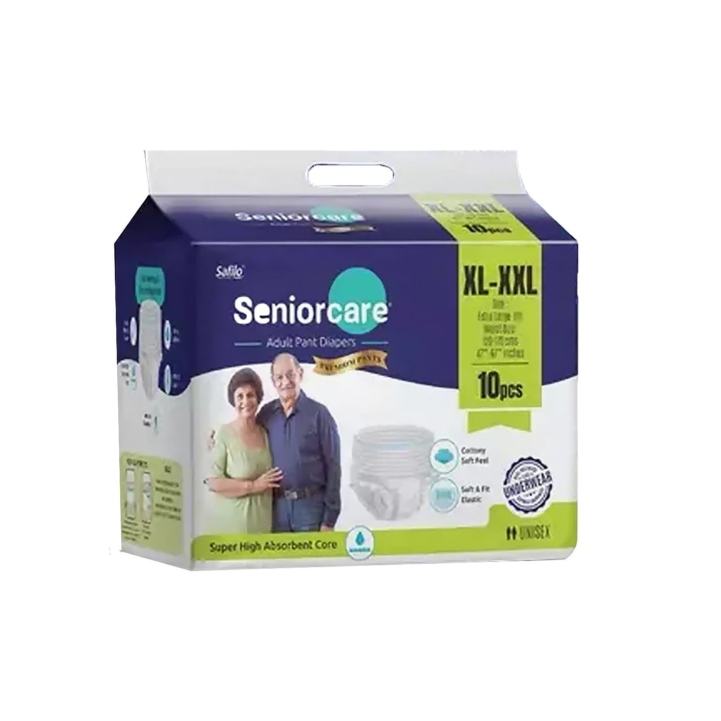 Extra Large - Xxl Senior Care Adult Pull Up Diaper Pants(Waist Size (120-170 Cm 47 -67 Inch) (104 Pcs) Adult Diapers - Xl - Xxl (10 Pieces) - Happy Price - Image 5