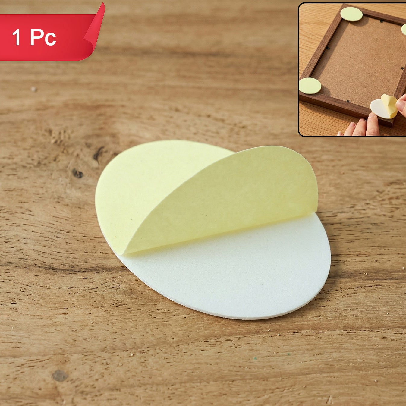 Round Self Adhesive Anti Slip Furniture Pads (1 Pc)