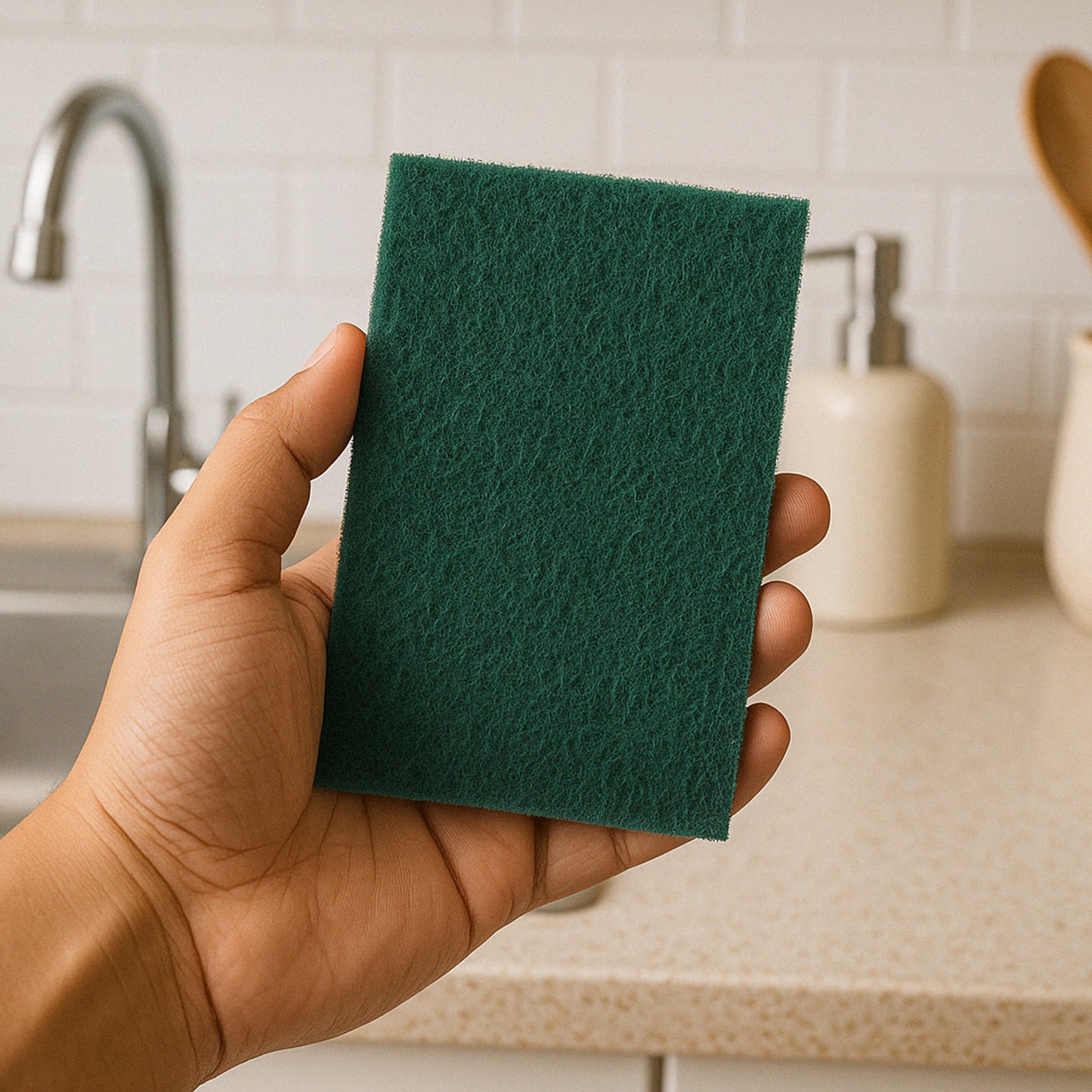 Pro Clean Heavy-duty Kitchen Scrubber Pad 4x6 Inch (1 Pc) - Happy Price - Image 6