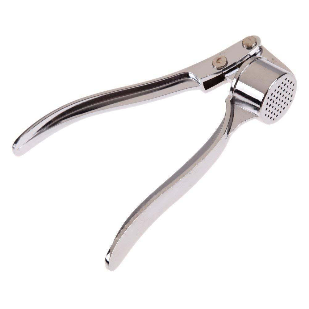 Stainless Steel Garlic Press Crushercrushersqueezermasherand Lemon Juicer - Happy Price - Image 3