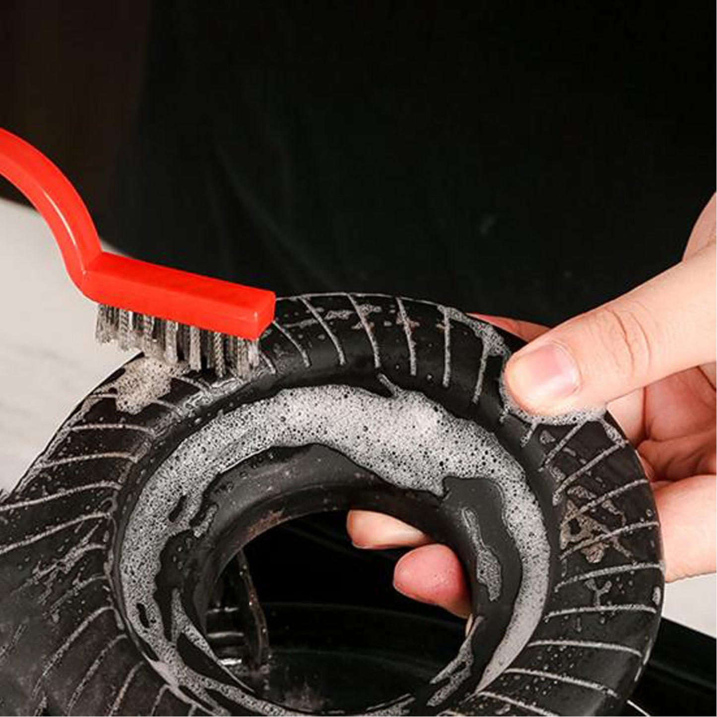 3pc Mini Wire Brush Set Brass Nylon Stainless Steel Bristles Household Cleaning Brush For Gas Stove Smoke Machine Tool Burner Tiles Tap Rust Removal Welding Slag Dirt Paint Scrubbing. - Happy Price - Image 7