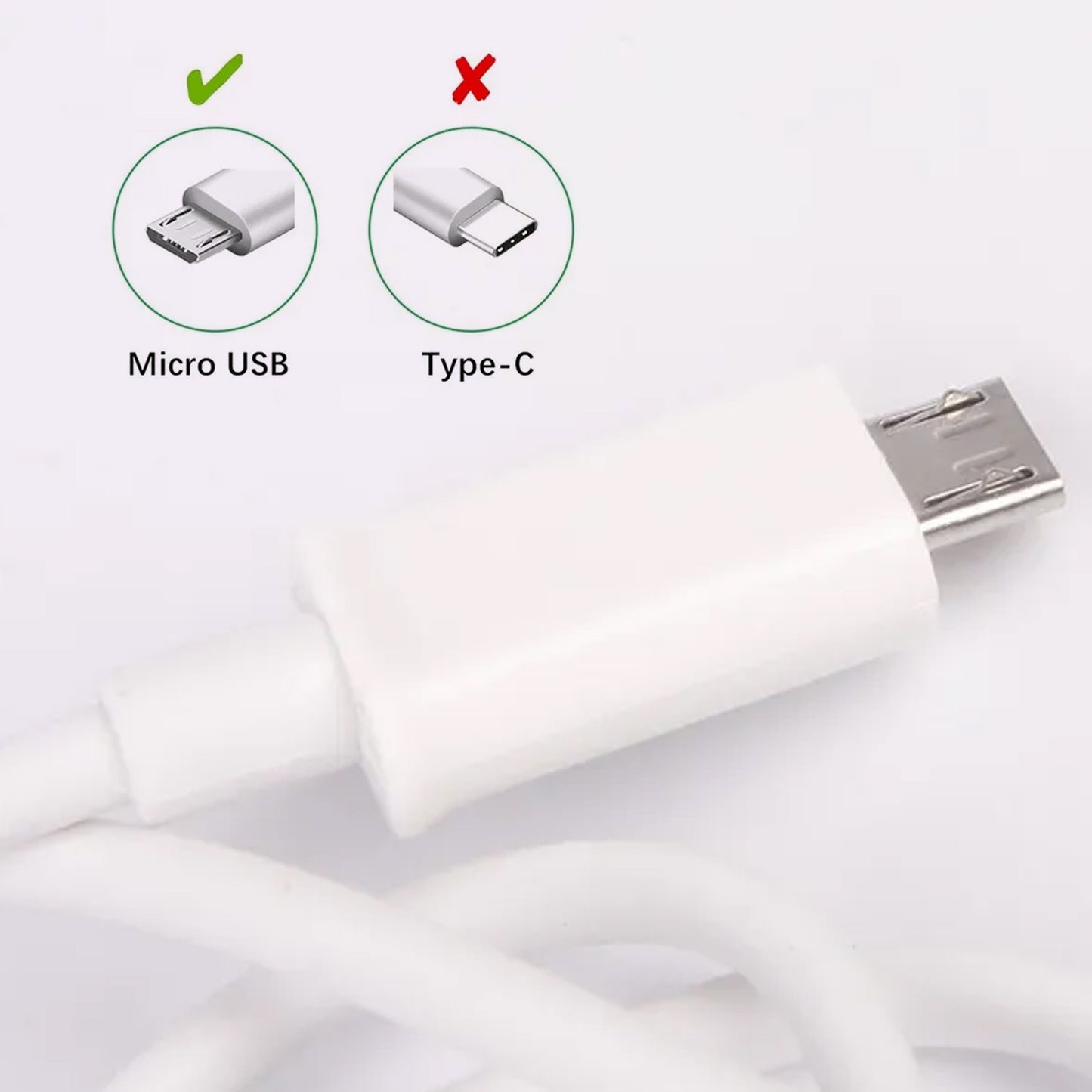 6485 Fast Charging For Android Data Transfer Extra Tough Long Micro Cable For All Compatible Smartphone And Tablets - Happy Price - Image 3