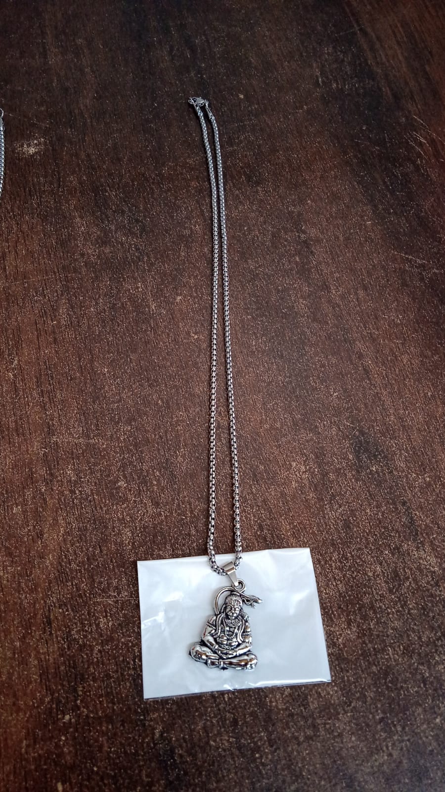 Hanuman Ji Pendant Chain Religious Jewellery For Men And Women (1 Pc) - Happy Price - Image 7