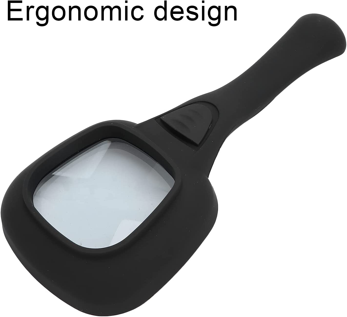 Handheld Magnifying Glass 6 Led Illuminated Lighted Magnifier For Seniors Reading Soldering Inspection Coins Jewelry Exploring - Happy Price - Image 3