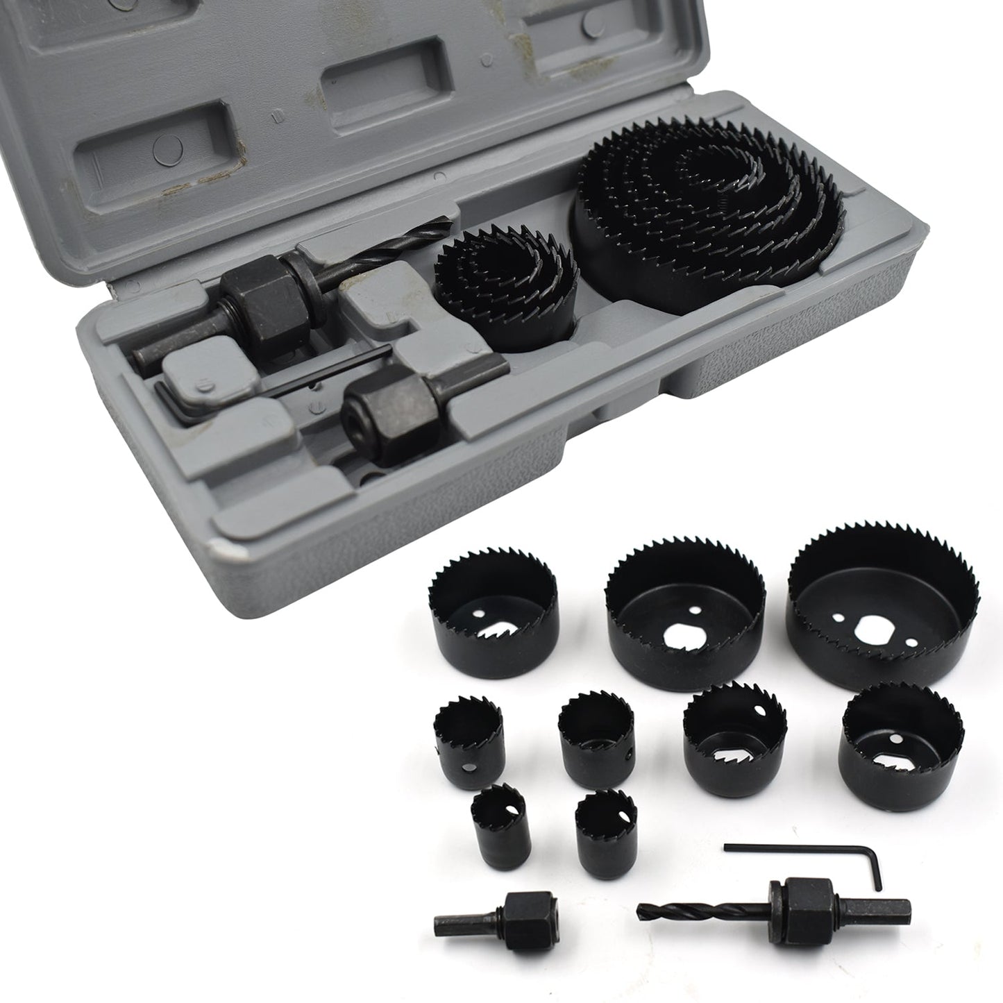 12 Pcs 19-64mm Hole Saw Kit - Happy Price - Image 3