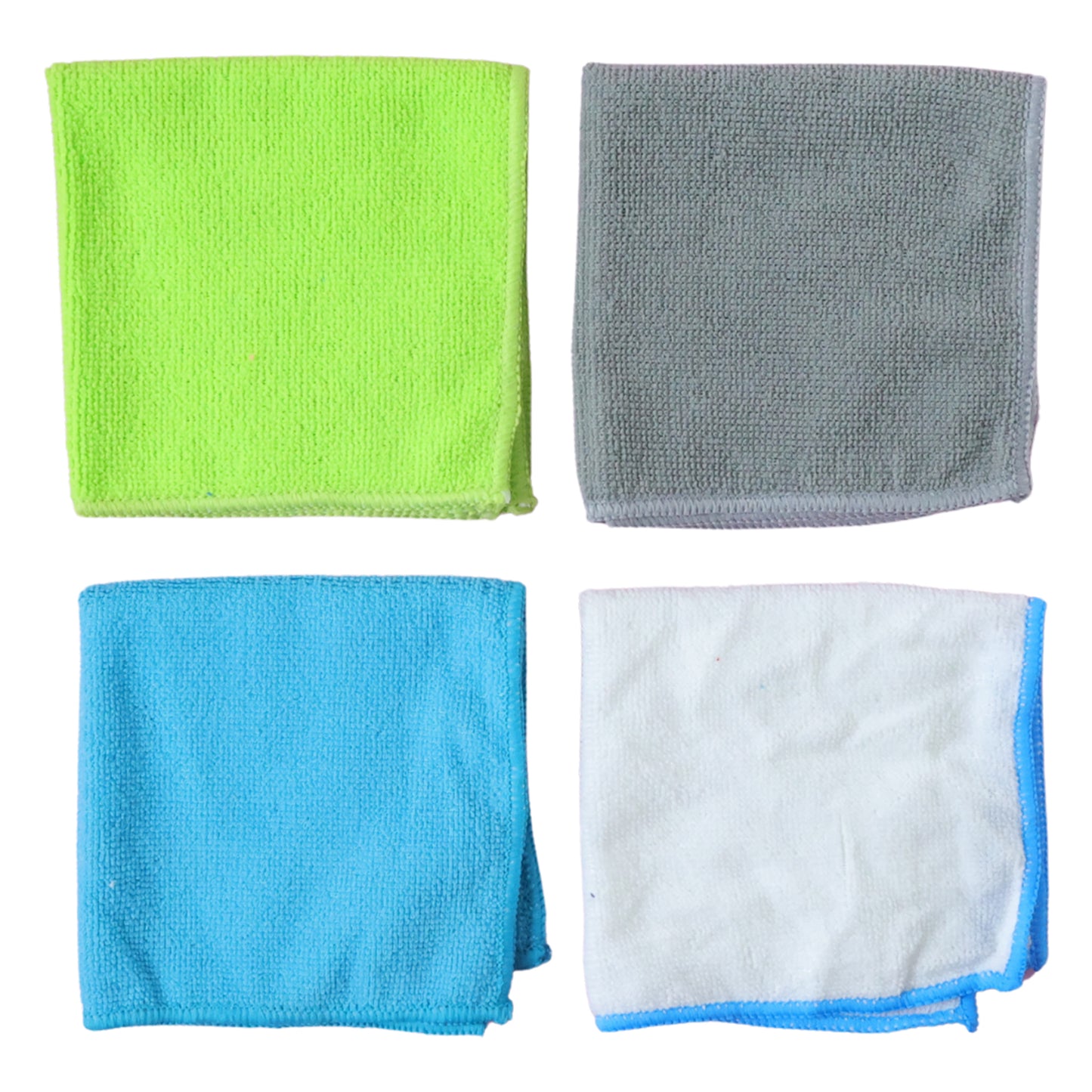 Microfiber Cleaning Cloths - 4 Pc Set, 28x29 Cm - Great Price - Image 4
