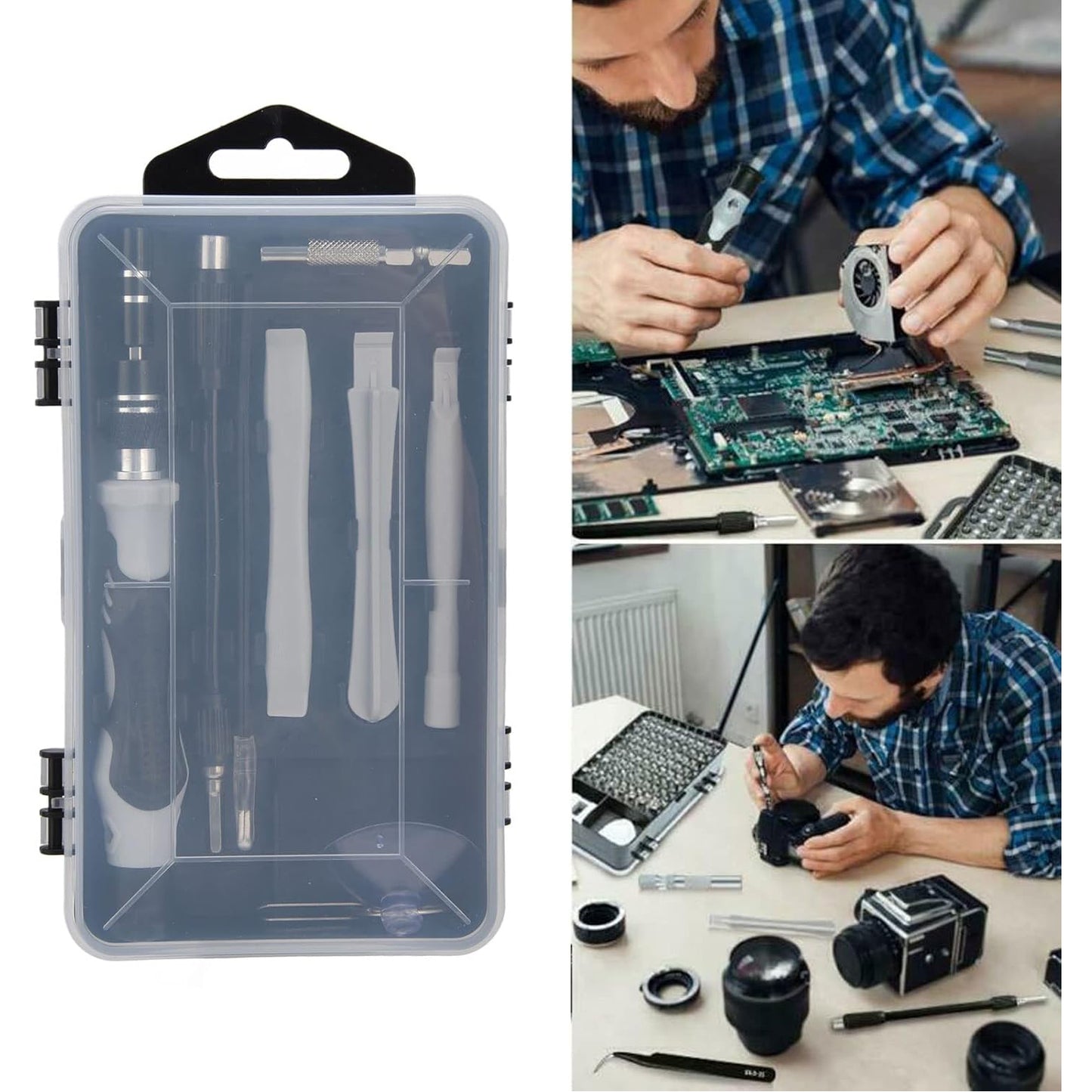 Screwdriver Electronic Laptop Mobile Repair Tool Kit (117 Pcs Set) - Happy Price - Image 5