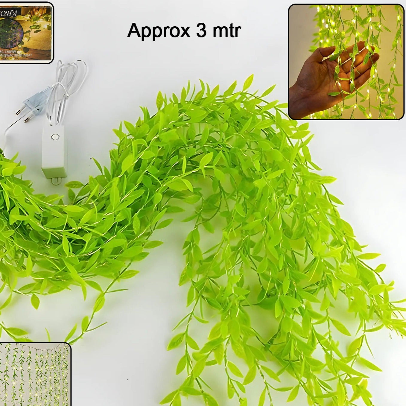 Decorative Led Leaf String Light Approx 3 Mtr (1 Pc) - Happy Price - Image 1