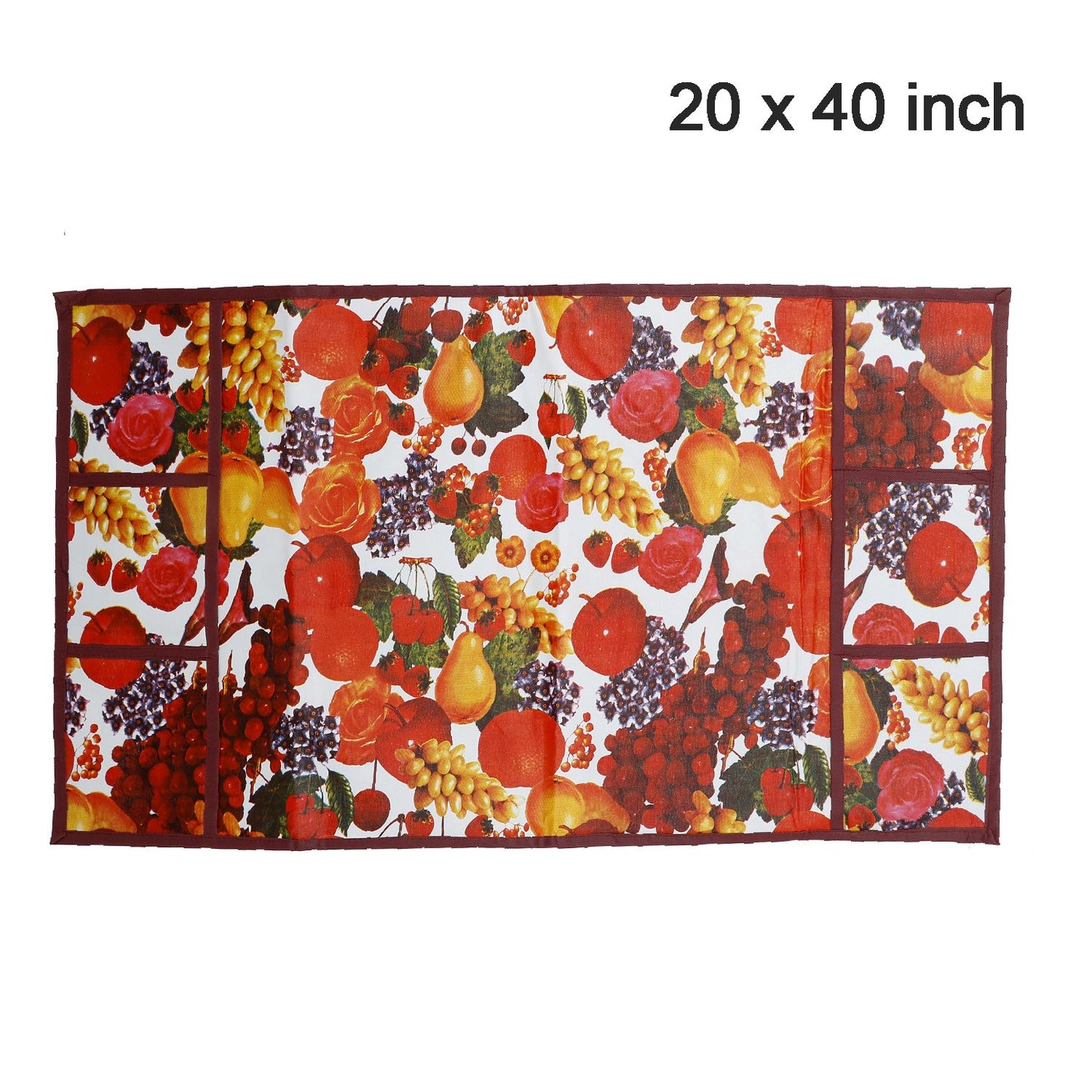 Exclusive Decorative Kitchen Fridge Top Cover - Happy Price - Image 3