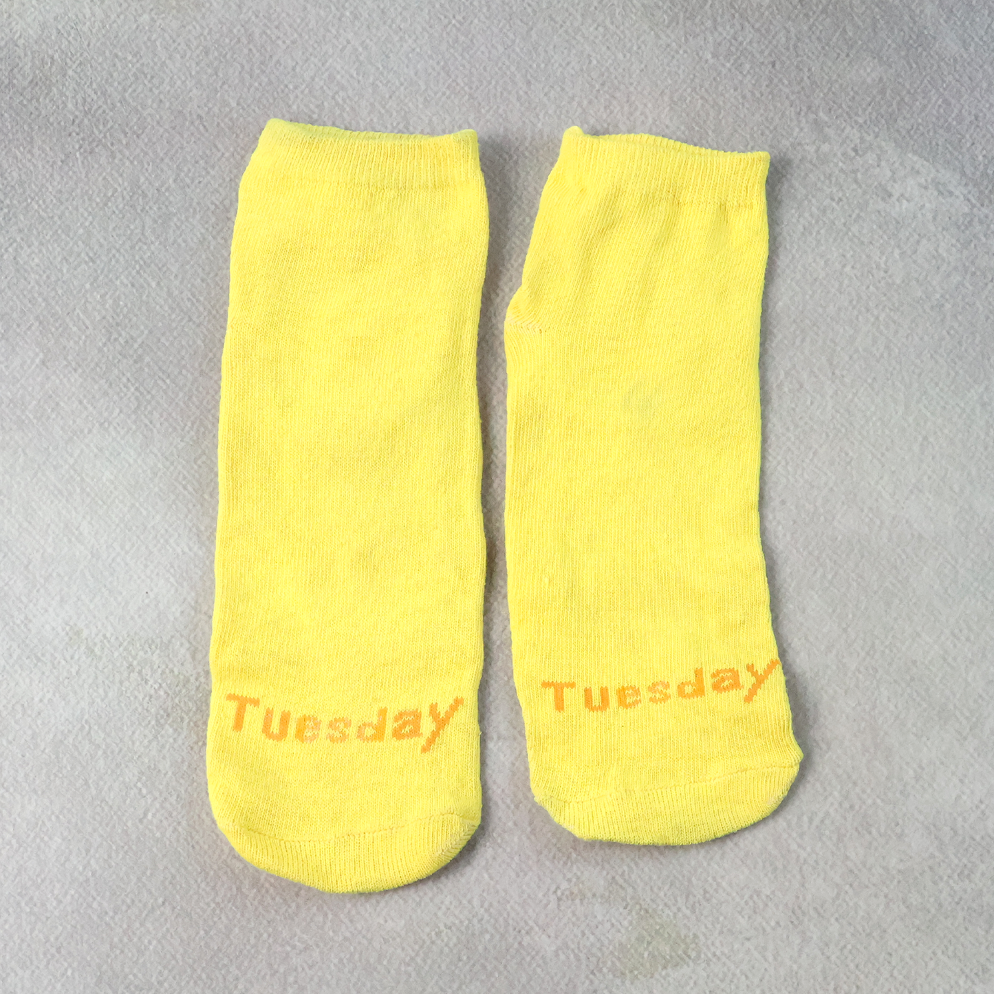 Yellow Striped Crew Socks for Men & Women (1 Pair) - Happy Price - Image 6